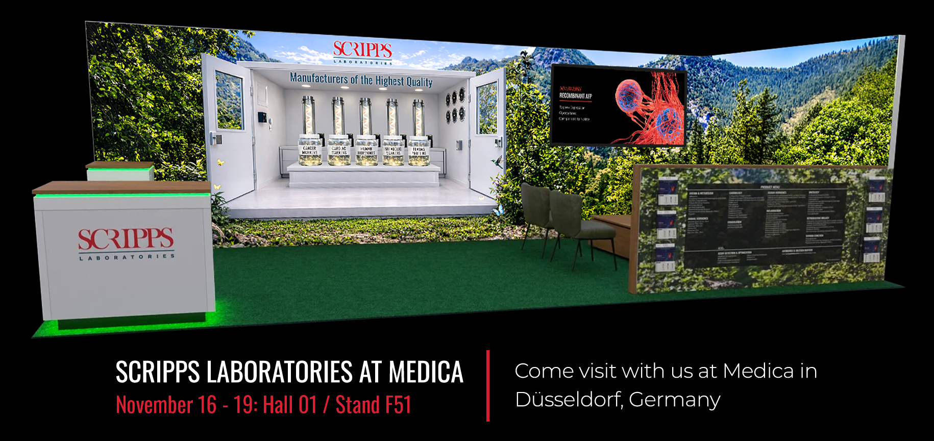 Visit with Scripps at Medica in Düsseldorf Medica 2026